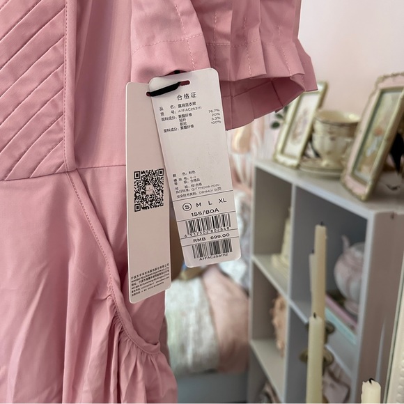 Cottagecore Princesscore maxi dress 💗🎀NWT - Picture 3 of 5